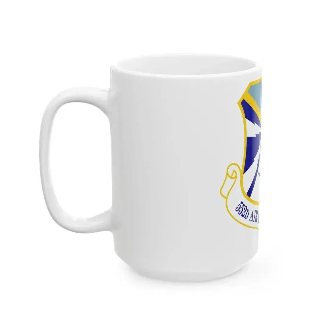 552d Air Control Wing (U.S. Air Force) White Coffee Mug - Go Mug Yourself