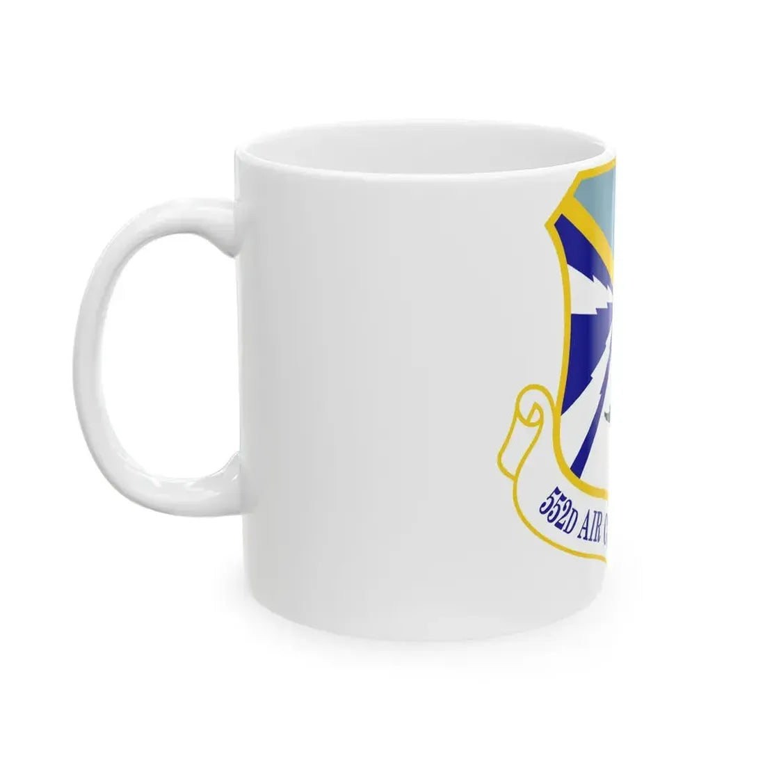 552d Air Control Wing (U.S. Air Force) White Coffee Mug - Go Mug Yourself