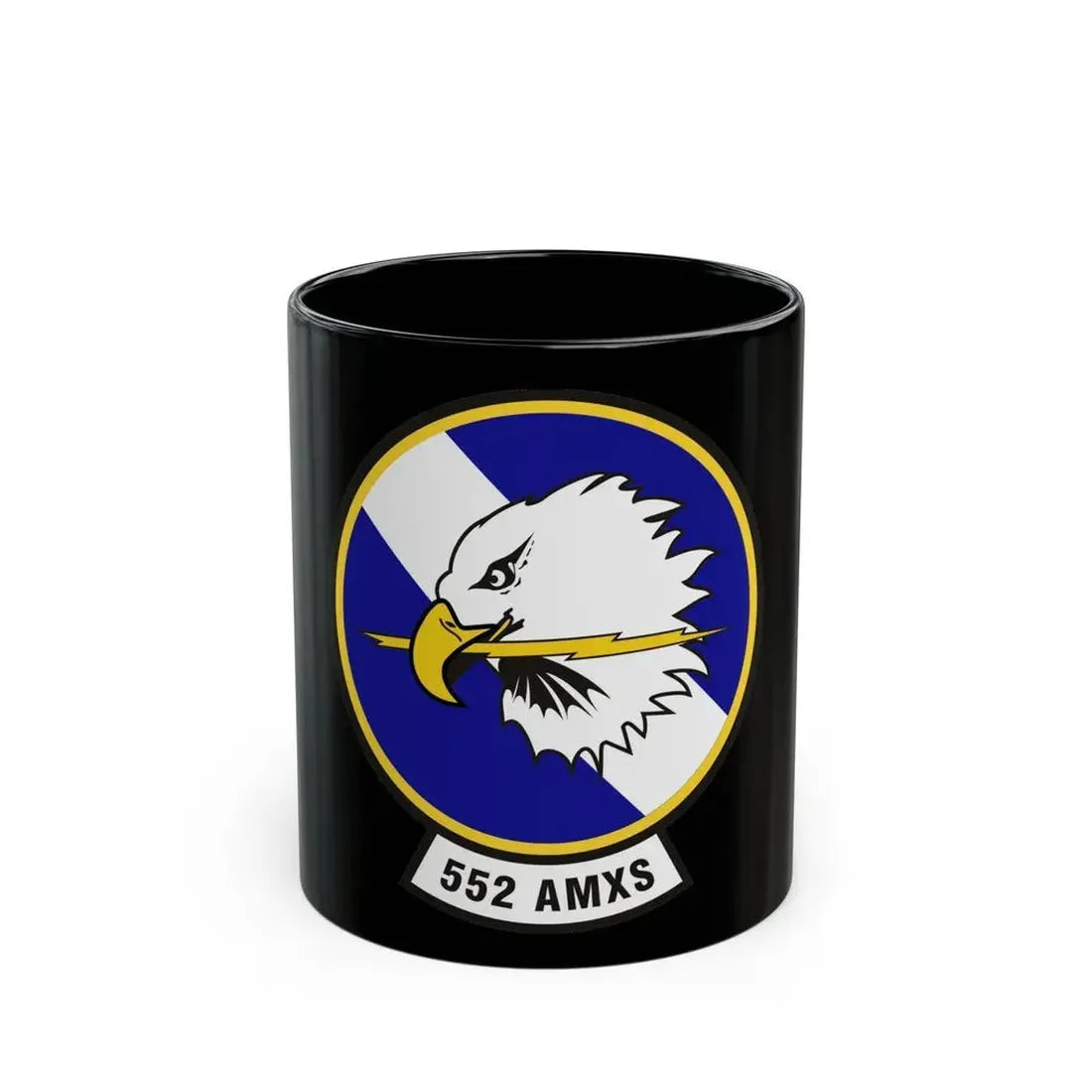 552d Aircraft Maintenance Squadron (U.S. Air Force) Black Coffee Mug - Go Mug Yourself