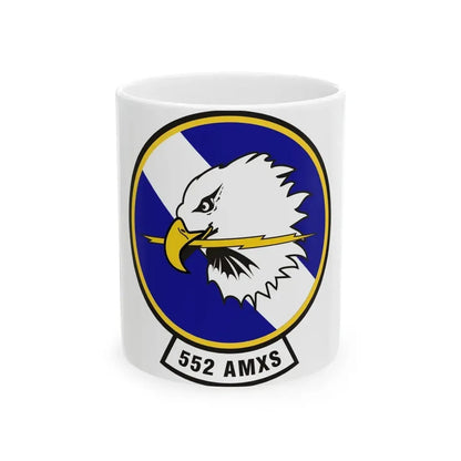 552d Aircraft Maintenance Squadron (U.S. Air Force) White Coffee Mug 11oz - Go Mug Yourself