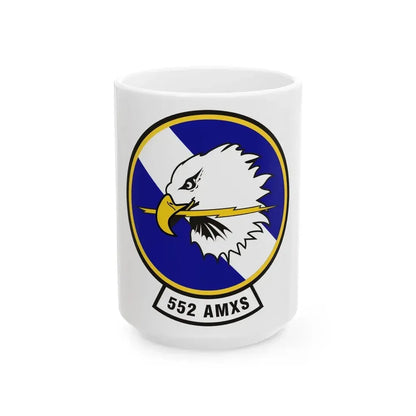 552d Aircraft Maintenance Squadron (U.S. Air Force) White Coffee Mug 15oz - Go Mug Yourself