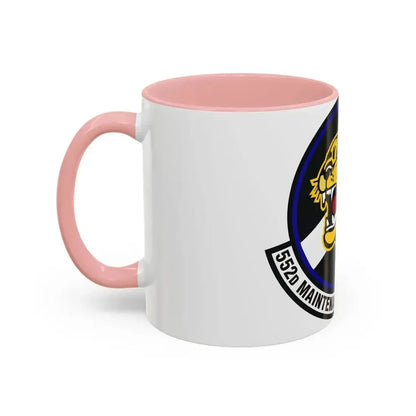552nd Maintenance Operations Squadron (U.S. Air Force) Accent Coffee Mug - Go Mug Yourself