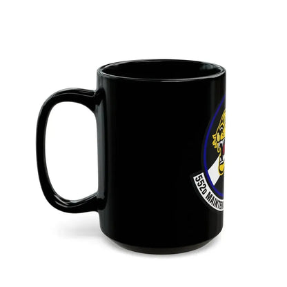 552nd Maintenance Operations Squadron (U.S. Air Force) Black Coffee Mug - Go Mug Yourself