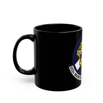 552nd Maintenance Operations Squadron (U.S. Air Force) Black Coffee Mug - Go Mug Yourself