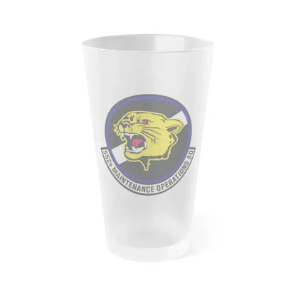 552nd Maintenance Operations Squadron (U.S. Air Force) Frosted Pint Glass 16oz 16oz Frosted - Go Mug Yourself