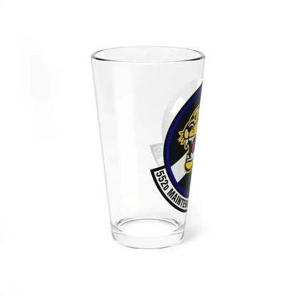 552nd Maintenance Operations Squadron (U.S. Air Force) Pint Glass 16oz - Go Mug Yourself