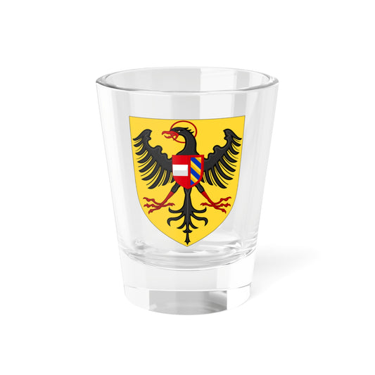 Arms of Maximilian I of Habsburg King of the romans (Germany) (Coat of Arms) Shot Glass 1.5oz