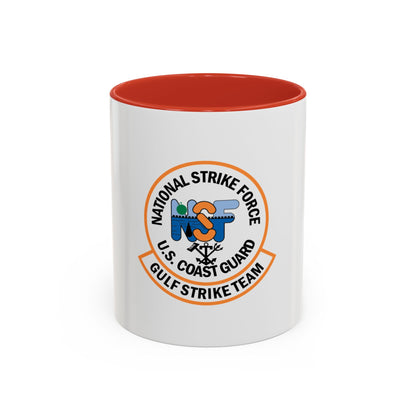 USCG Gulf Strike Team NSF (U.S. Coast Guard) Accent Coffee Mug
