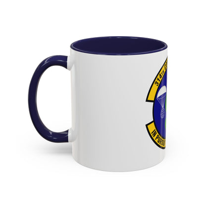 314th Comptroller Squadron (U.S. Air Force) Accent Coffee Mug