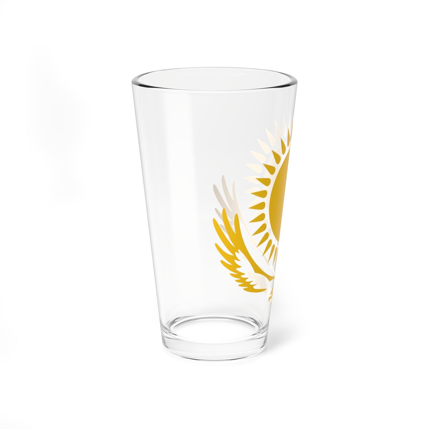Sun and Eagle (Kazakhstan) (Coat of Arms) Pint Glass 16oz