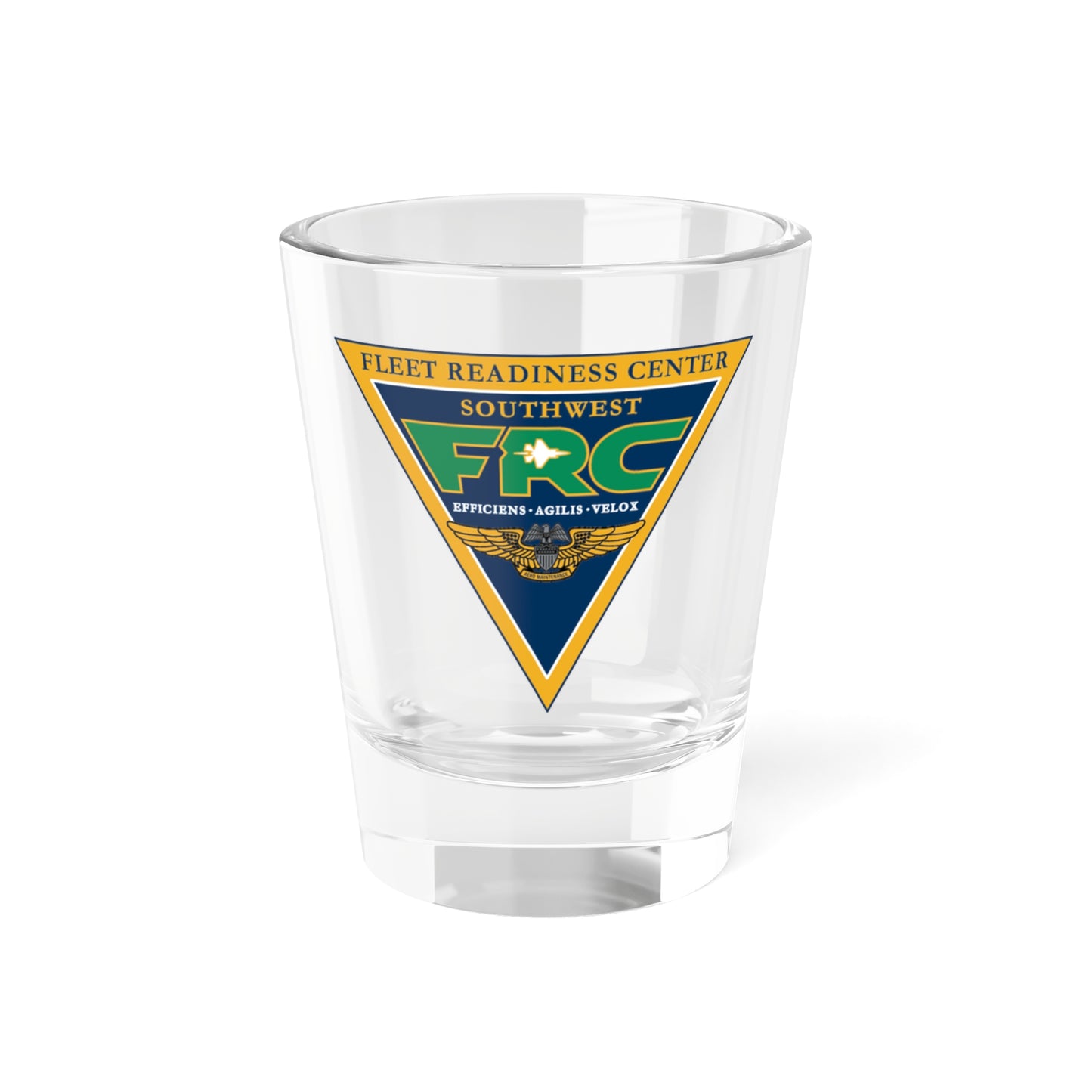 FRC Southwest Fleet Readiness Center (U.S. Navy) Shot Glass 1.5oz