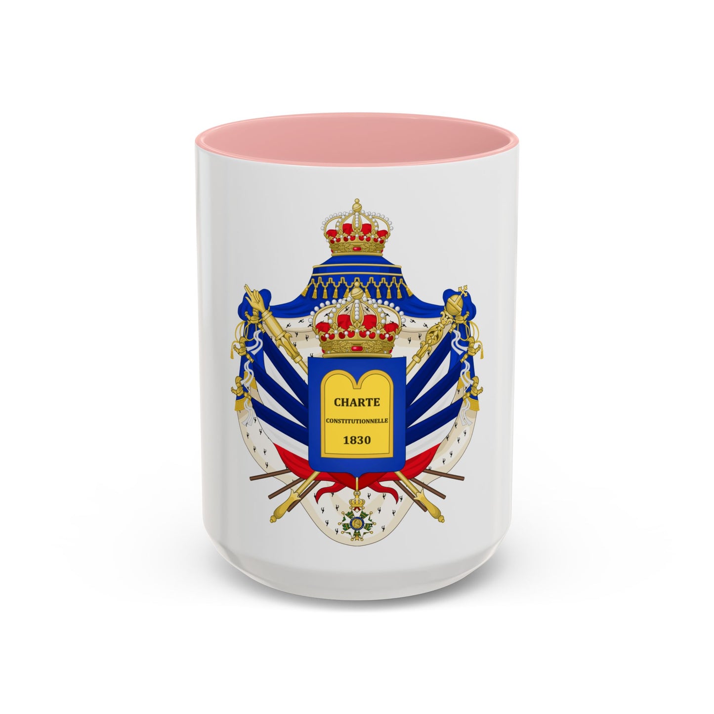 Coat of Arms of the July Monarchy (1831-48) - Accent Coffee Mug