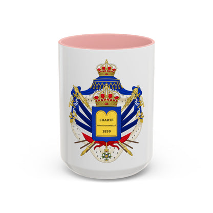 Coat of Arms of the July Monarchy (1831-48) - Accent Coffee Mug