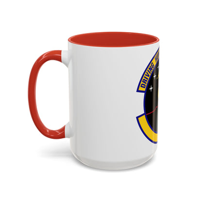 21 Operational Medical Readiness Squadron USSF (U.S. Air Force) Accent Coffee Mug