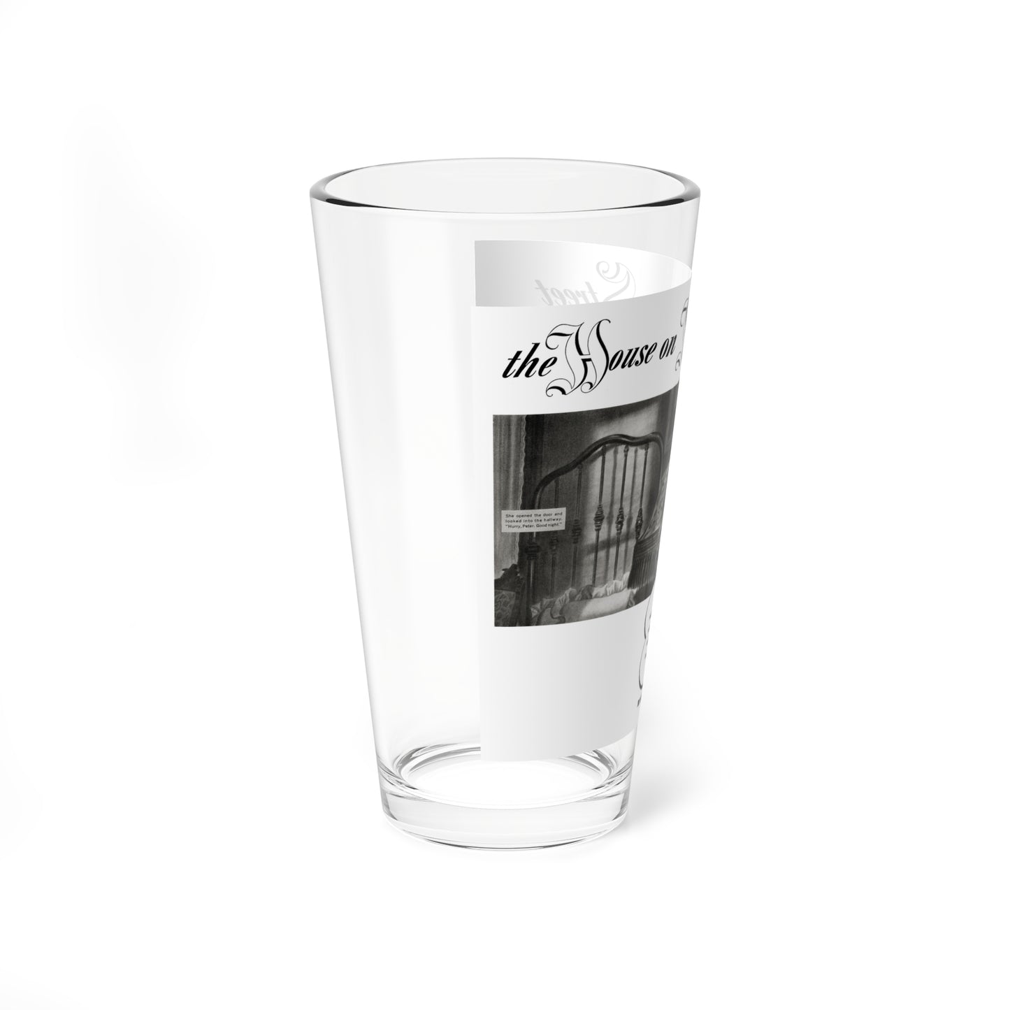 The House on Harmony Street (Pt. 1), Liberty, May 31, 1941 (Magazine Illustration) Pint Glass 16oz