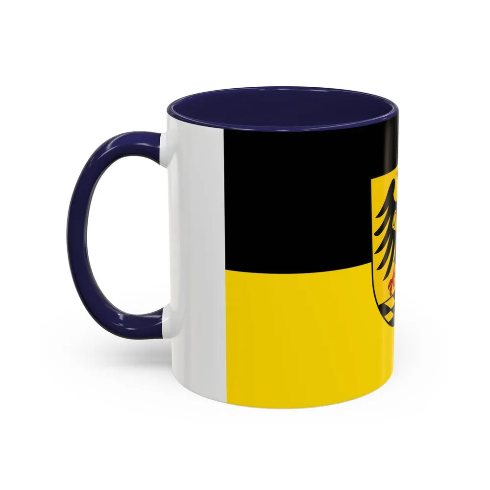 Flag of Esslingen Germany - Accent Coffee Mug-Go Mug Yourself