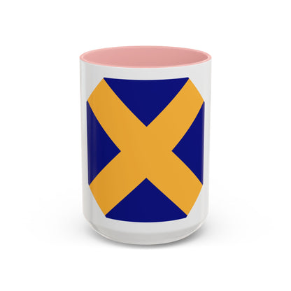 14 Infantry Division (U.S. Army) Accent Coffee Mug