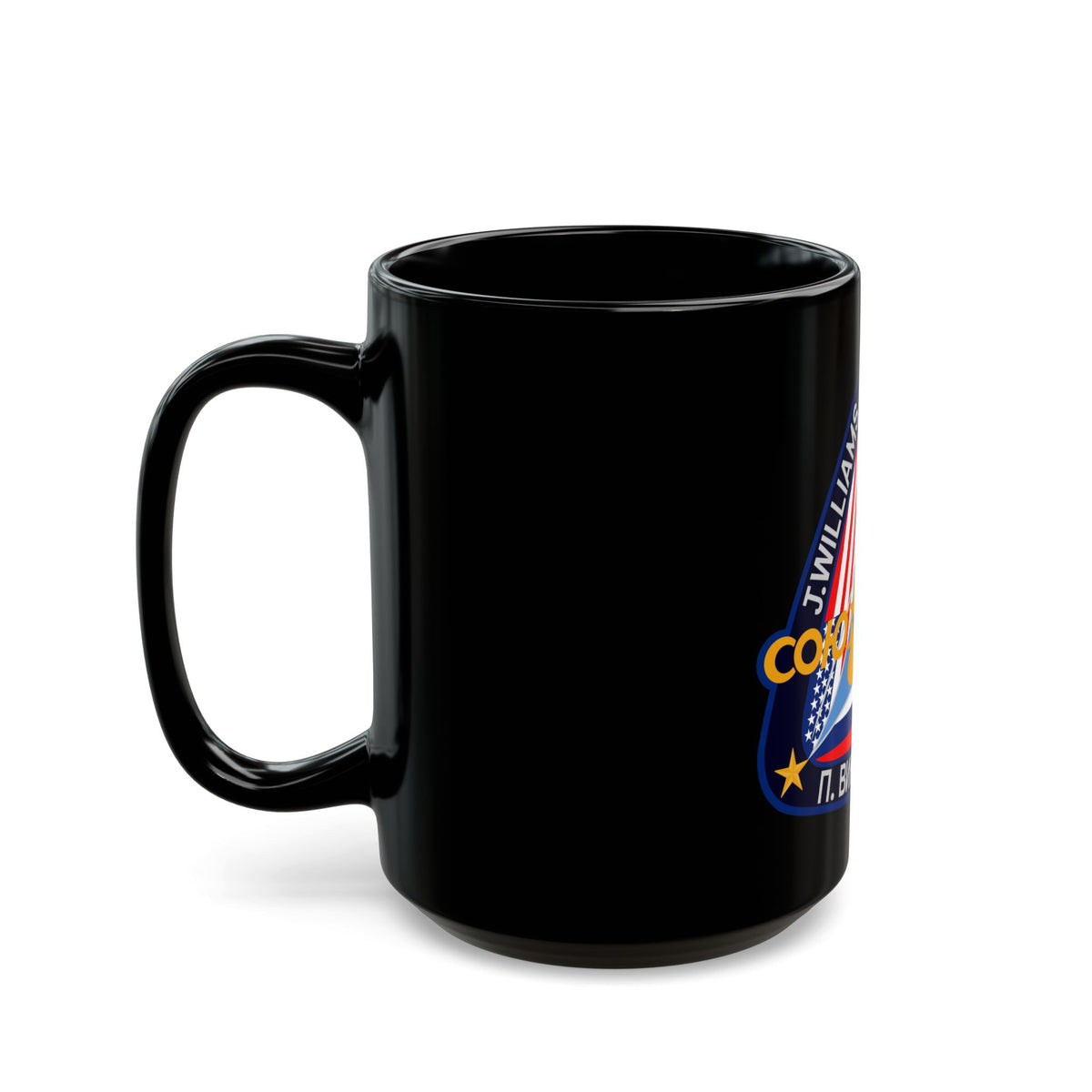 Soyuz TMA-8 (Soyuz Programme) Black Coffee Mug
