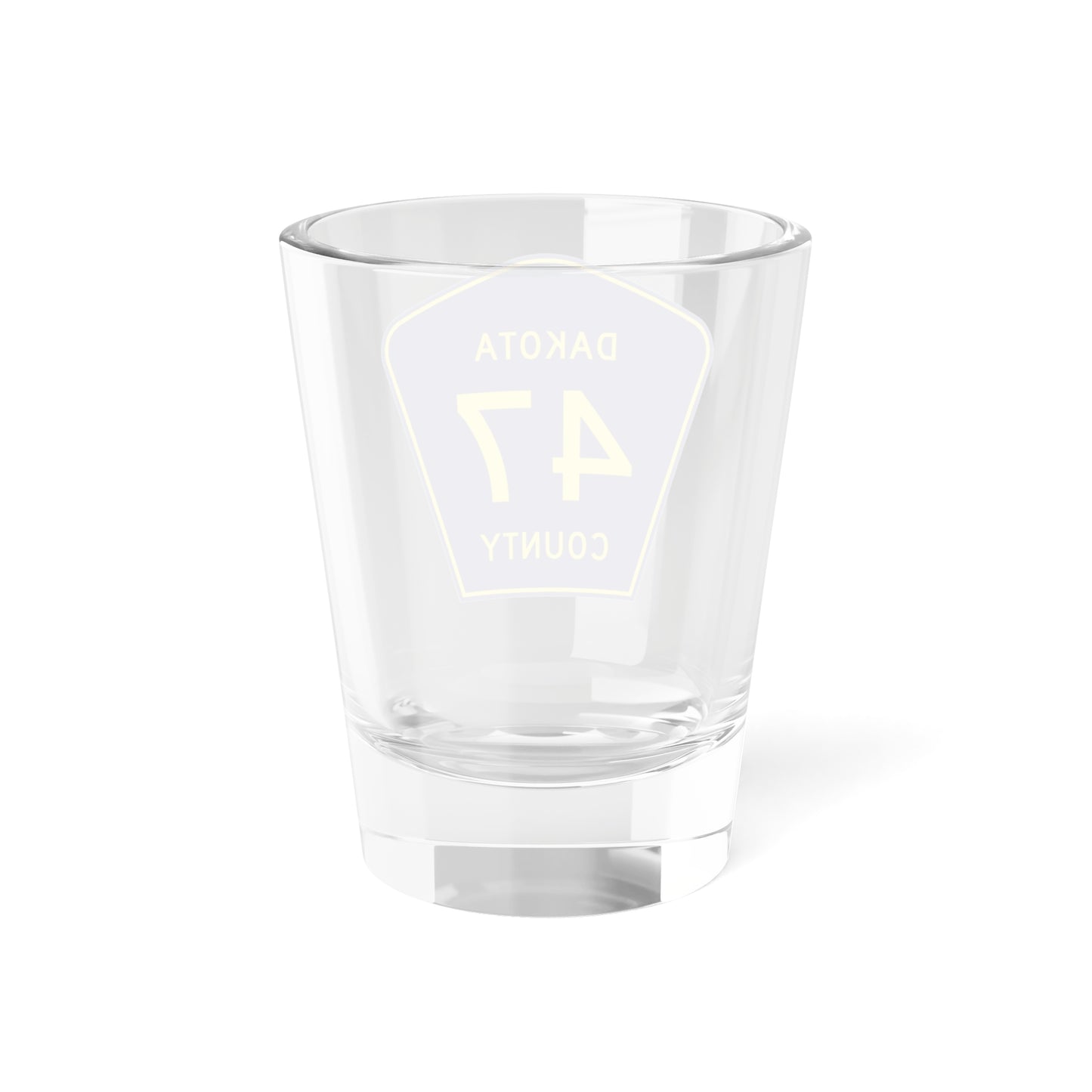 Dakota County Route 47 (Minnesota) (Road Sign) Shot Glass 1.5oz