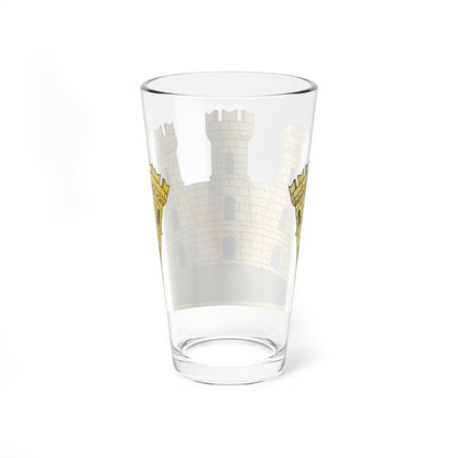 Corona muraria di città italiana 014 (Italy) (Coat of Arms) Pint Glass 16oz