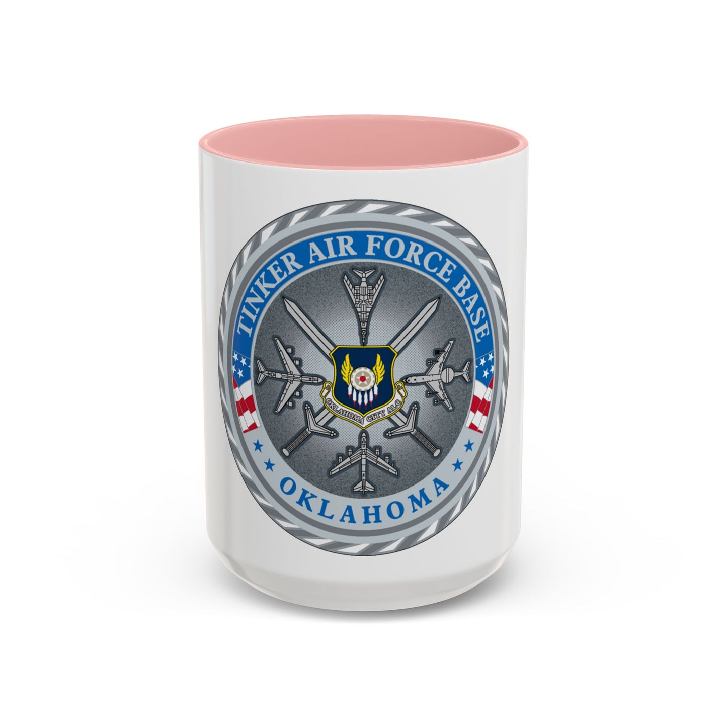 Tinker AF Base (U.S. Air Force) Accent Coffee Mug