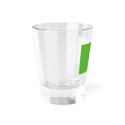 Flag of Heves County Hungary - Shot Glass 1.5oz