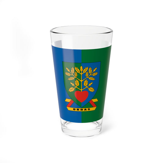 Flag of Ordas (Hungary) Pint Glass 16oz