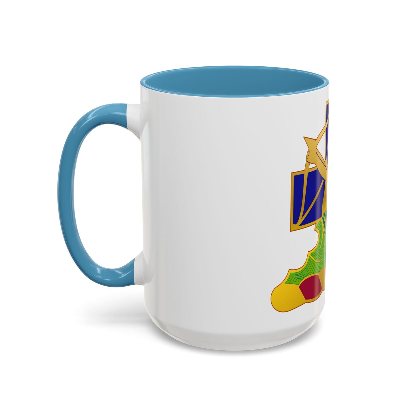 10th Antiaircraft Artillery Automatic Weapons Battalion (U.S. Army) Accent Coffee Mug