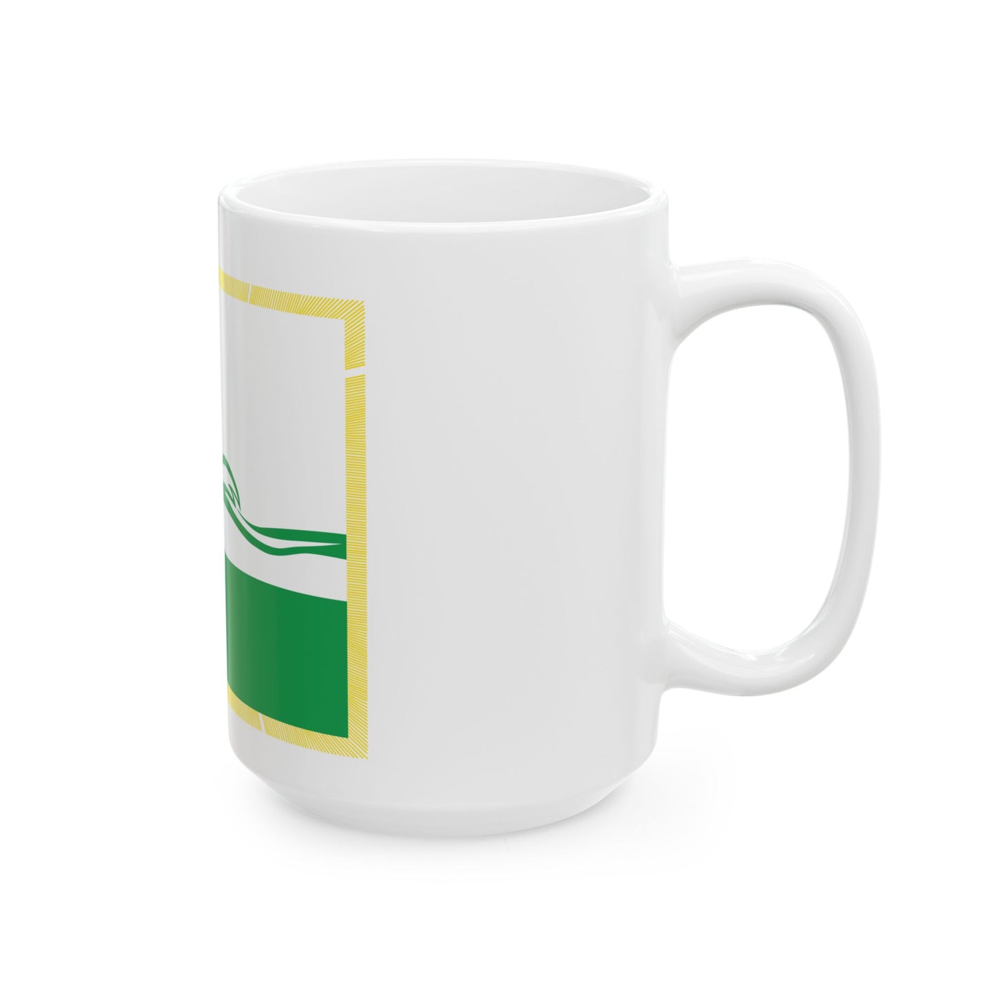 Dekofahne Deutscher Anglerverband DDR (Germany) White Coffee Mug