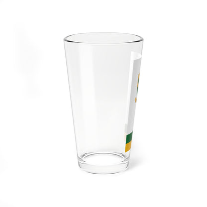 Flag of Borota vertical (Hungary) Pint Glass 16oz
