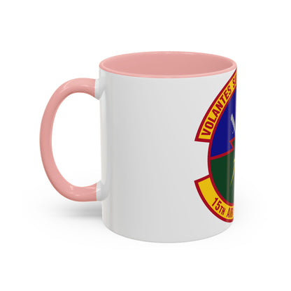 15 Air Support Operations Squadron ACC (U.S. Air Force) Accent Coffee Mug