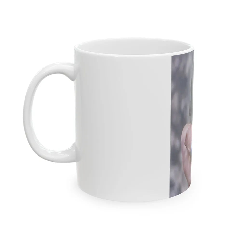 Lynda Carter #232 - Wonder Woman Photo (Vintage Female Icon) White Coffee Mug-Go Mug Yourself