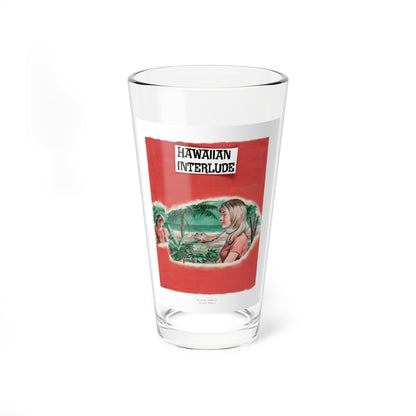 Hawaiian Interlude by Dorothy Francis (Avalon Books, 1970) - Pint Glass 16oz