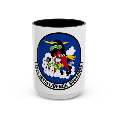 20 Intelligence Squadron ACC (U.S. Air Force) Accent Coffee Mug