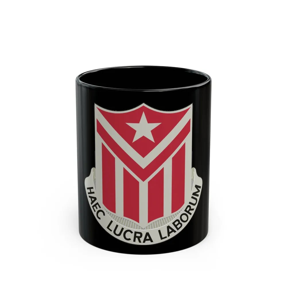 554 Engineer Battalion (U.S. Army) Black Coffee Mug-11oz-Go Mug Yourself