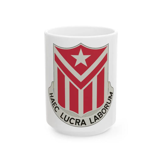 554 Engineer Battalion (U.S. Army) White Coffee Mug-15oz-Go Mug Yourself