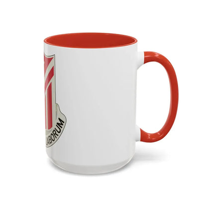 554 Engineer Battalion (U.S. Army) Accent Coffee Mug - Go Mug Yourself