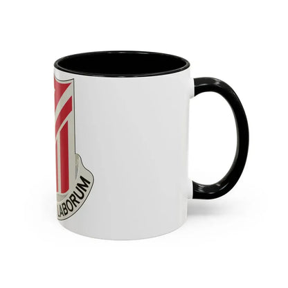 554 Engineer Battalion (U.S. Army) Accent Coffee Mug - Go Mug Yourself