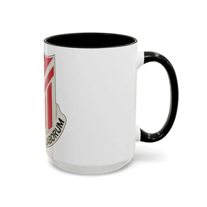 554 Engineer Battalion (U.S. Army) Accent Coffee Mug - Go Mug Yourself
