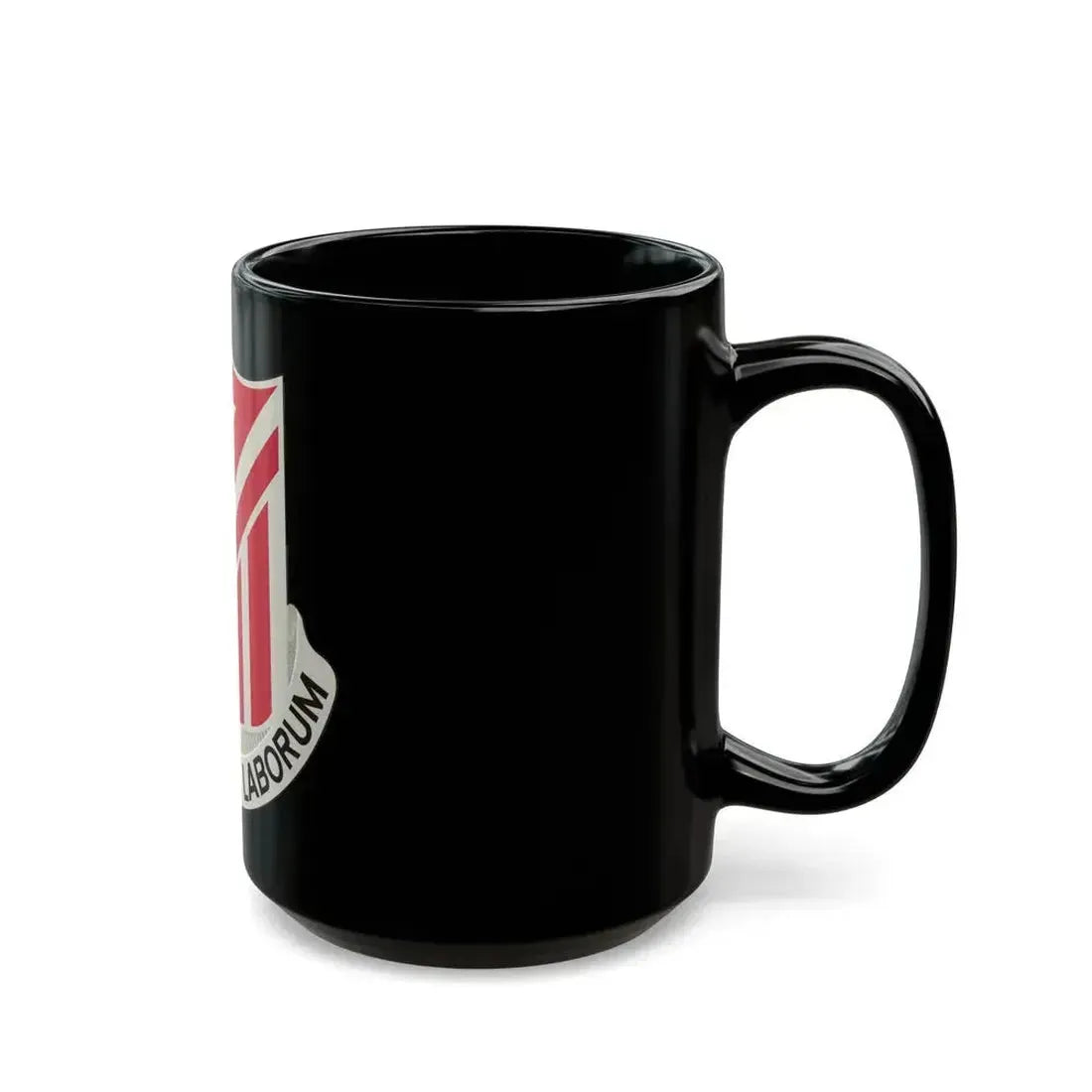 554 Engineer Battalion (U.S. Army) Black Coffee Mug - Go Mug Yourself
