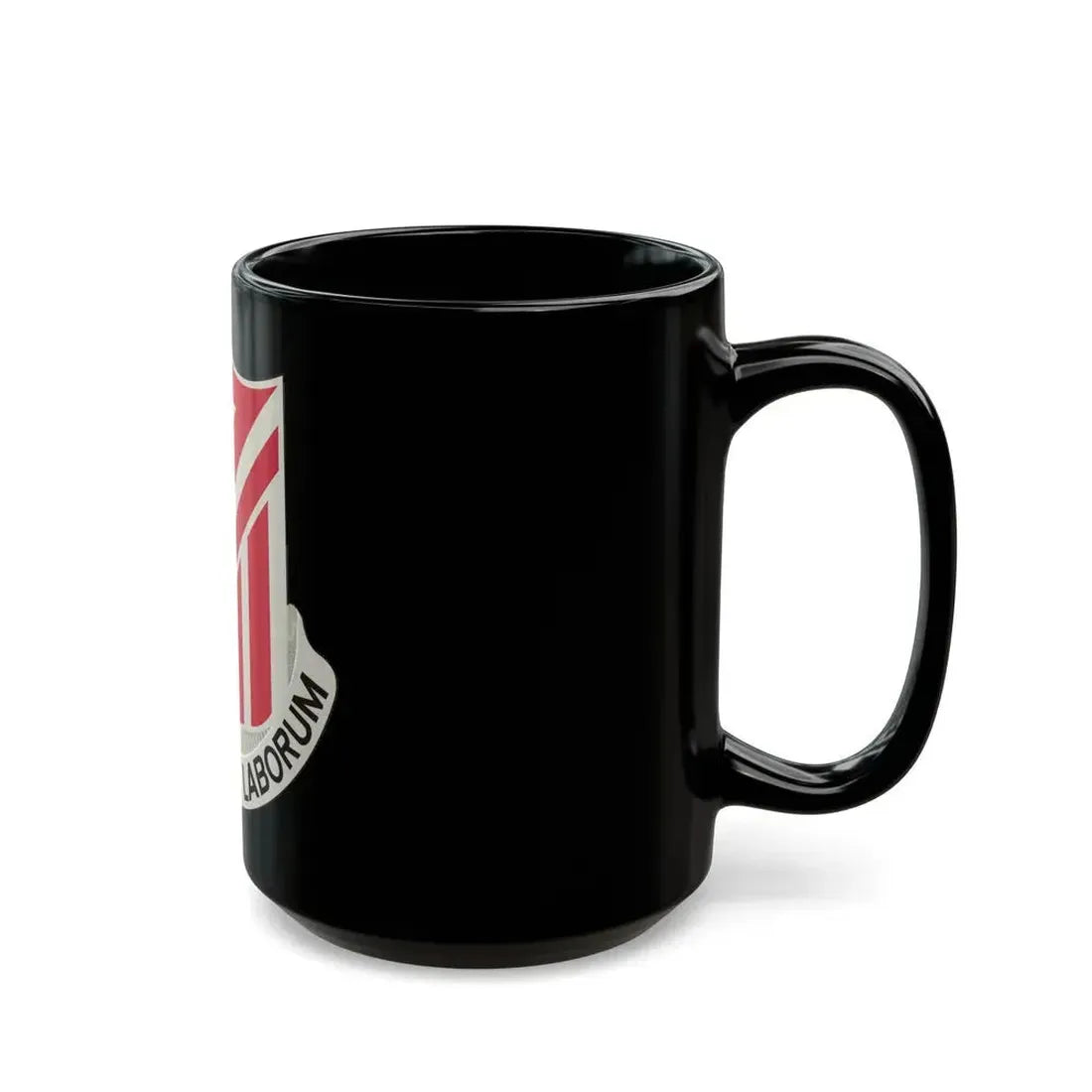 554 Engineer Battalion (U.S. Army) Black Coffee Mug - Go Mug Yourself
