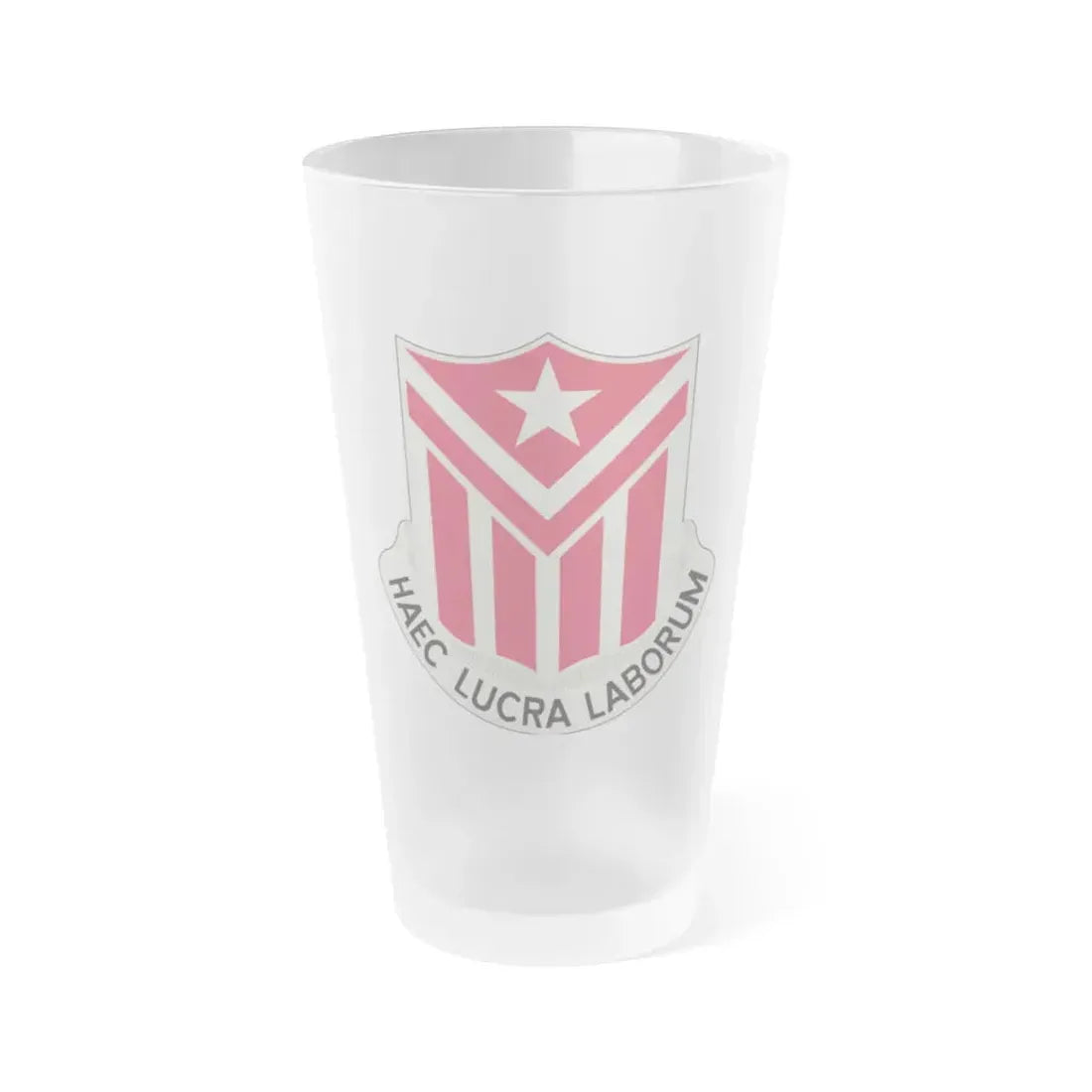 554 Engineer Battalion (U.S. Army) Frosted Pint Glass 16oz Default Title - Go Mug Yourself
