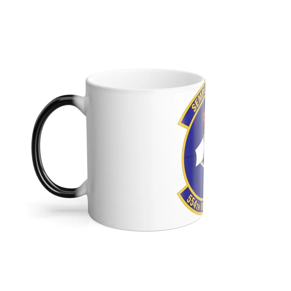 554 RED HORSE Squadron PACAF (U.S. Air Force) Color Changing Coffee Mug-Go Mug Yourself