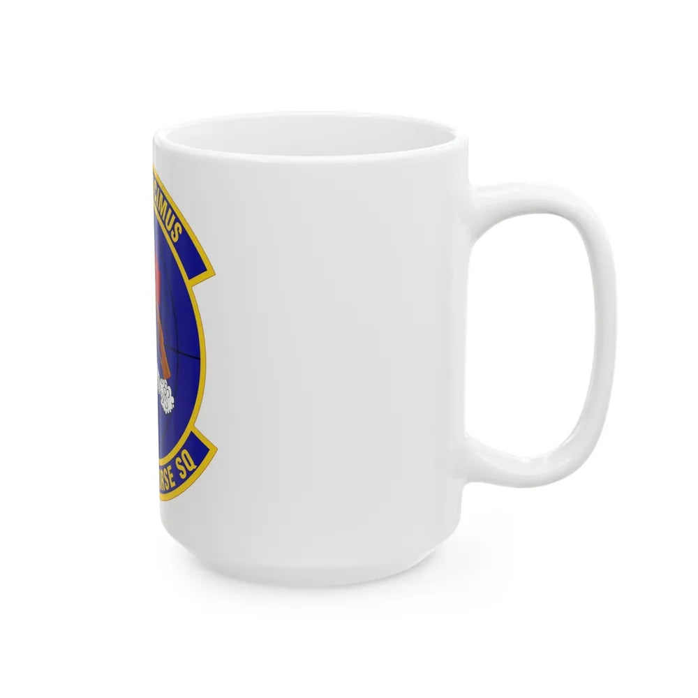 554 RED HORSE Squadron PACAF (U.S. Air Force) White Coffee Mug-Go Mug Yourself