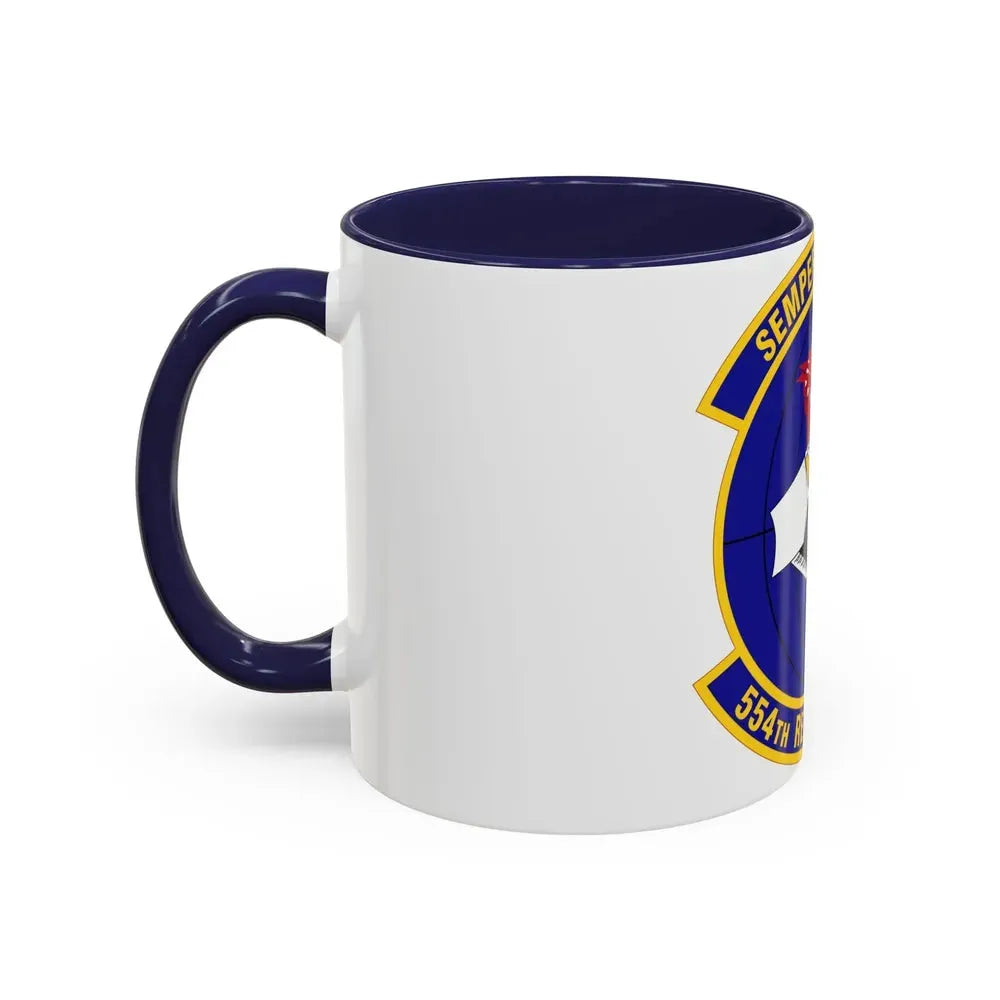 554 RED HORSE Squadron PACAF (U.S. Air Force) Accent Coffee Mug - Go Mug Yourself