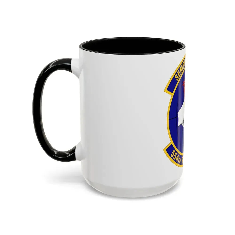 554 RED HORSE Squadron PACAF (U.S. Air Force) Accent Coffee Mug - Go Mug Yourself