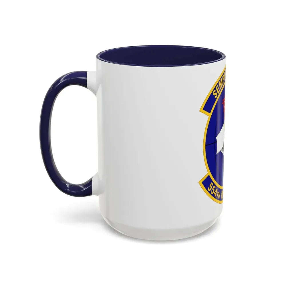 554 RED HORSE Squadron PACAF (U.S. Air Force) Accent Coffee Mug - Go Mug Yourself