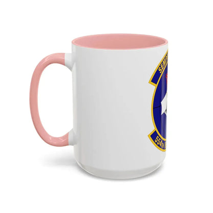 554 RED HORSE Squadron PACAF (U.S. Air Force) Accent Coffee Mug - Go Mug Yourself