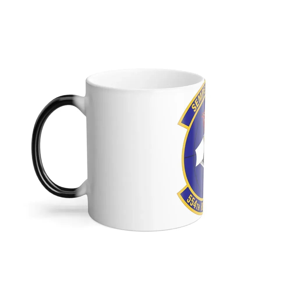 554 RED HORSE Squadron PACAF (U.S. Air Force) Color Changing Coffee Mug - Go Mug Yourself