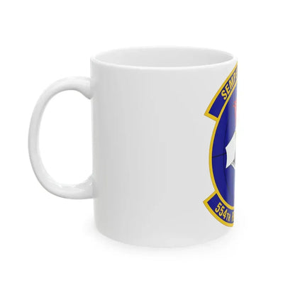 554 RED HORSE Squadron PACAF (U.S. Air Force) White Coffee Mug - Go Mug Yourself